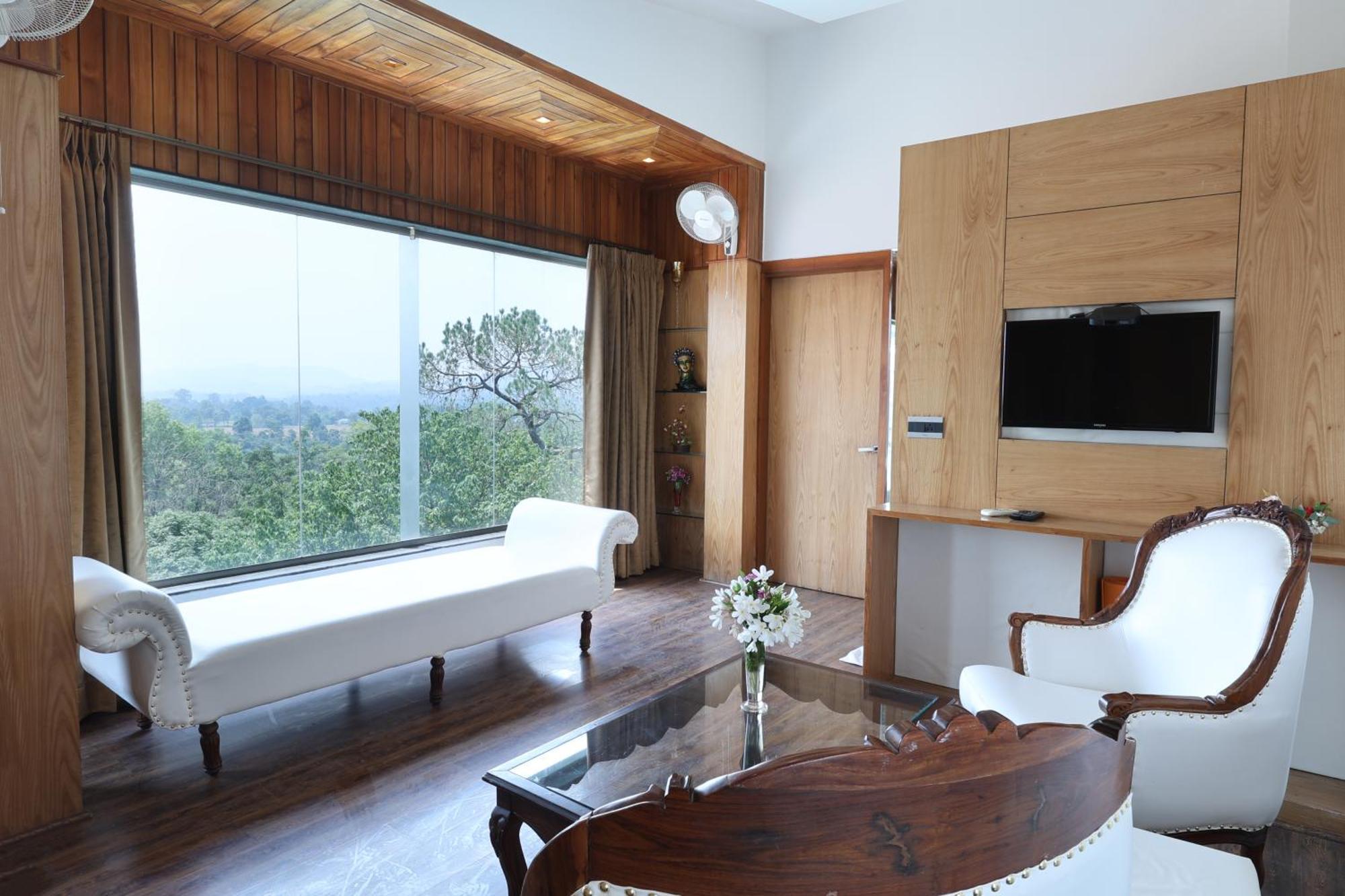 Hunky Dory Resort And Spa Dhar Khurd Bagian luar foto