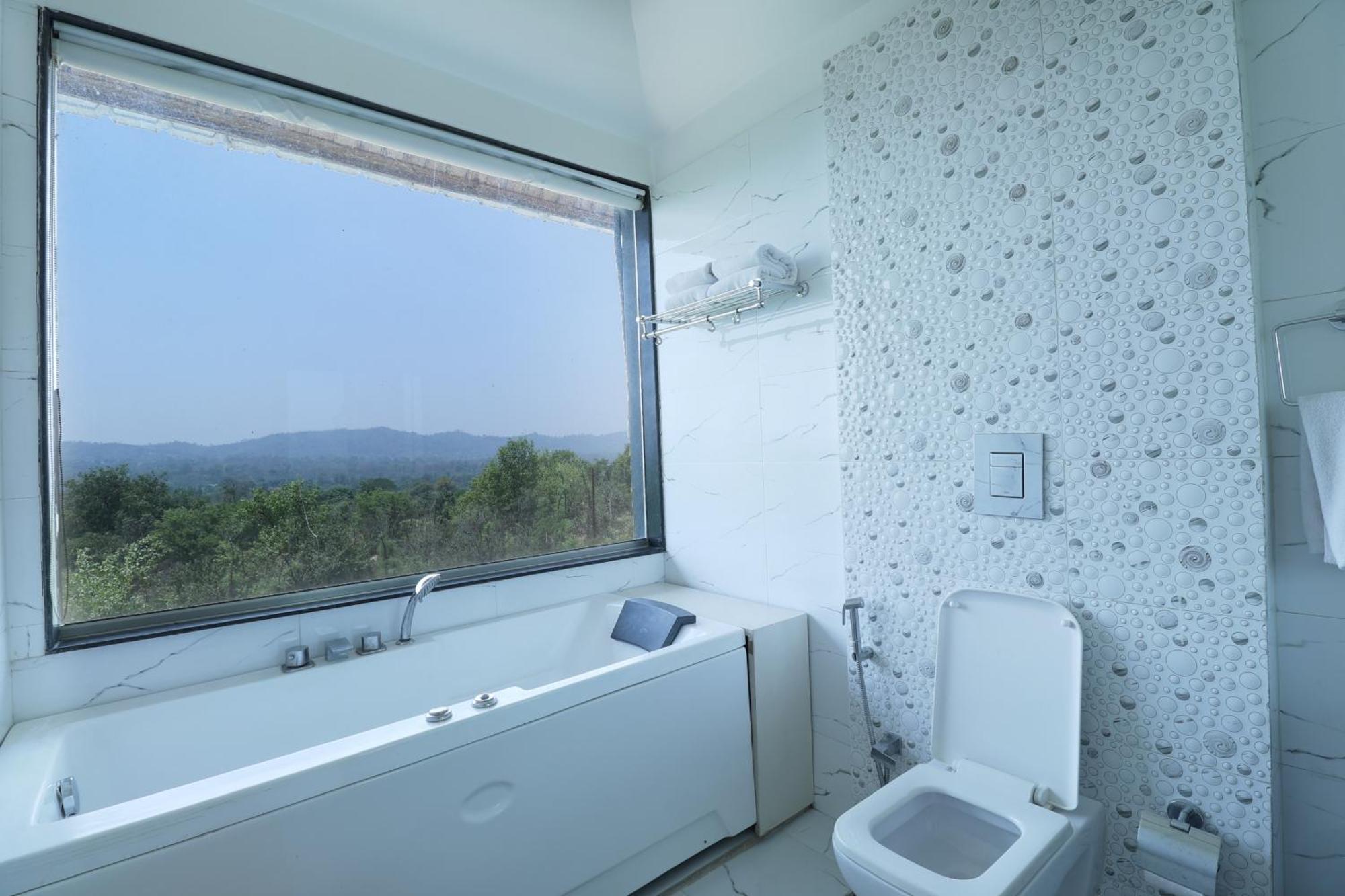 Hunky Dory Resort And Spa Dhar Khurd Bagian luar foto