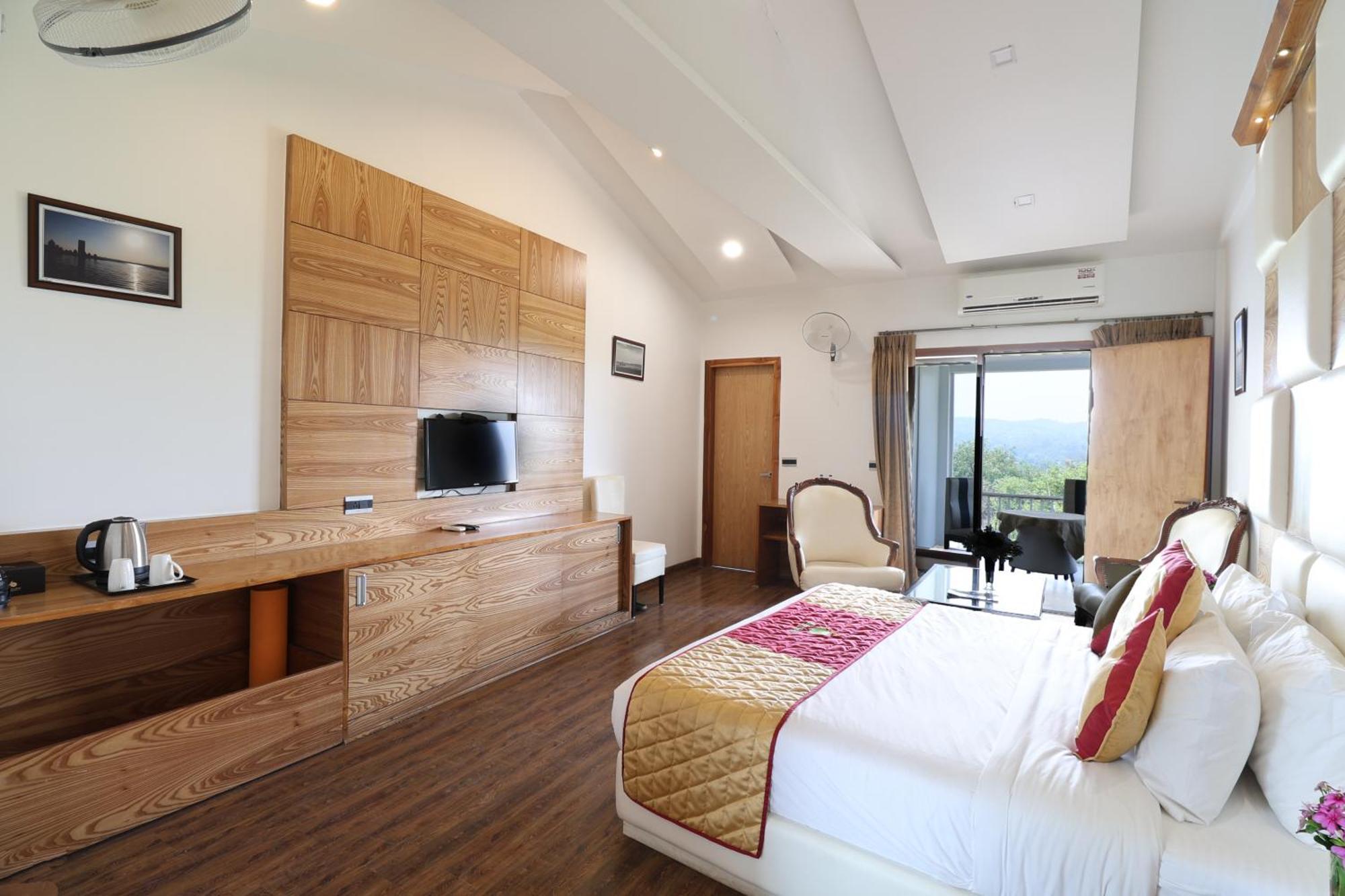 Hunky Dory Resort And Spa Dhar Khurd Bagian luar foto