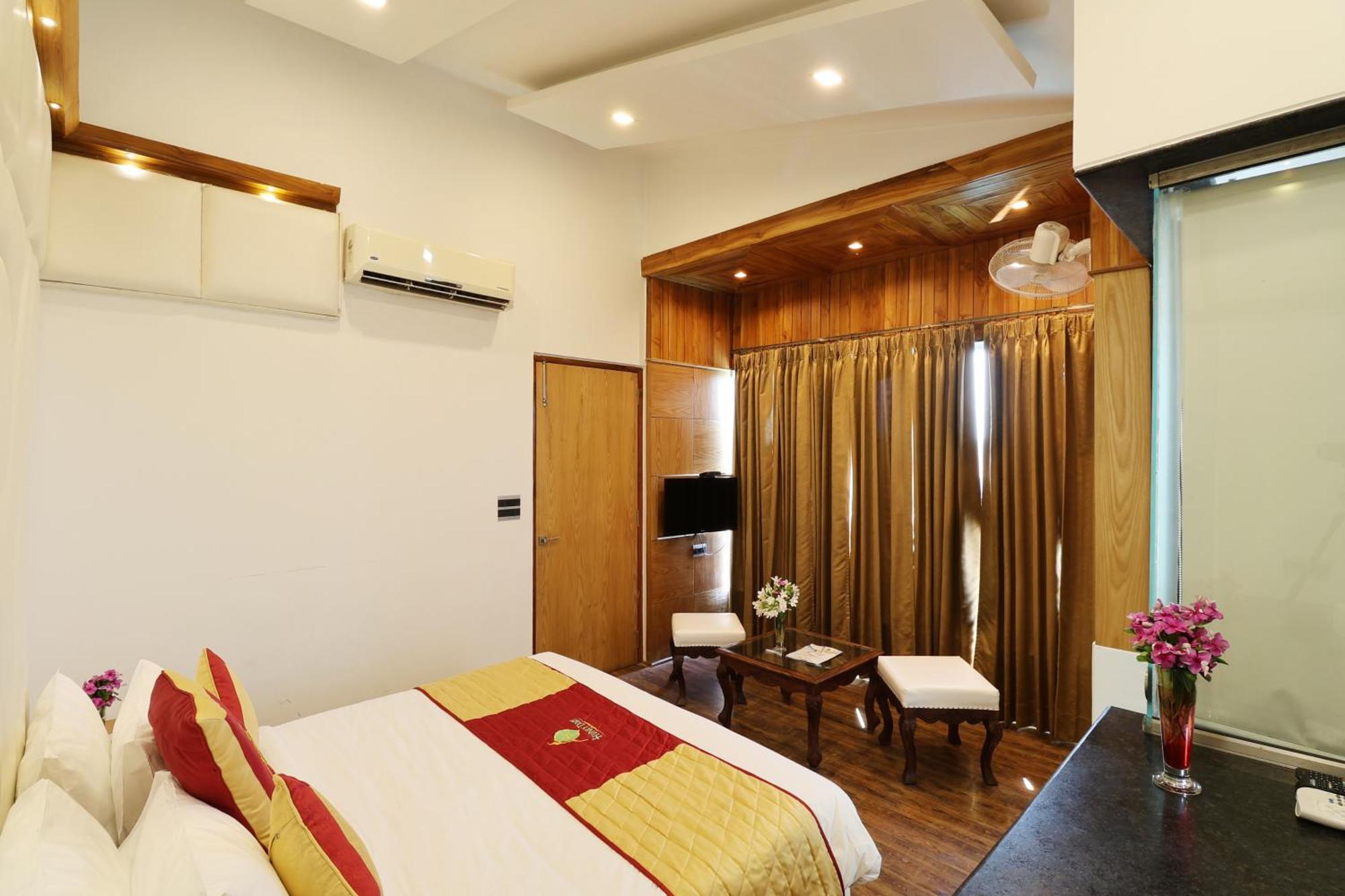 Hunky Dory Resort And Spa Dhar Khurd Bagian luar foto