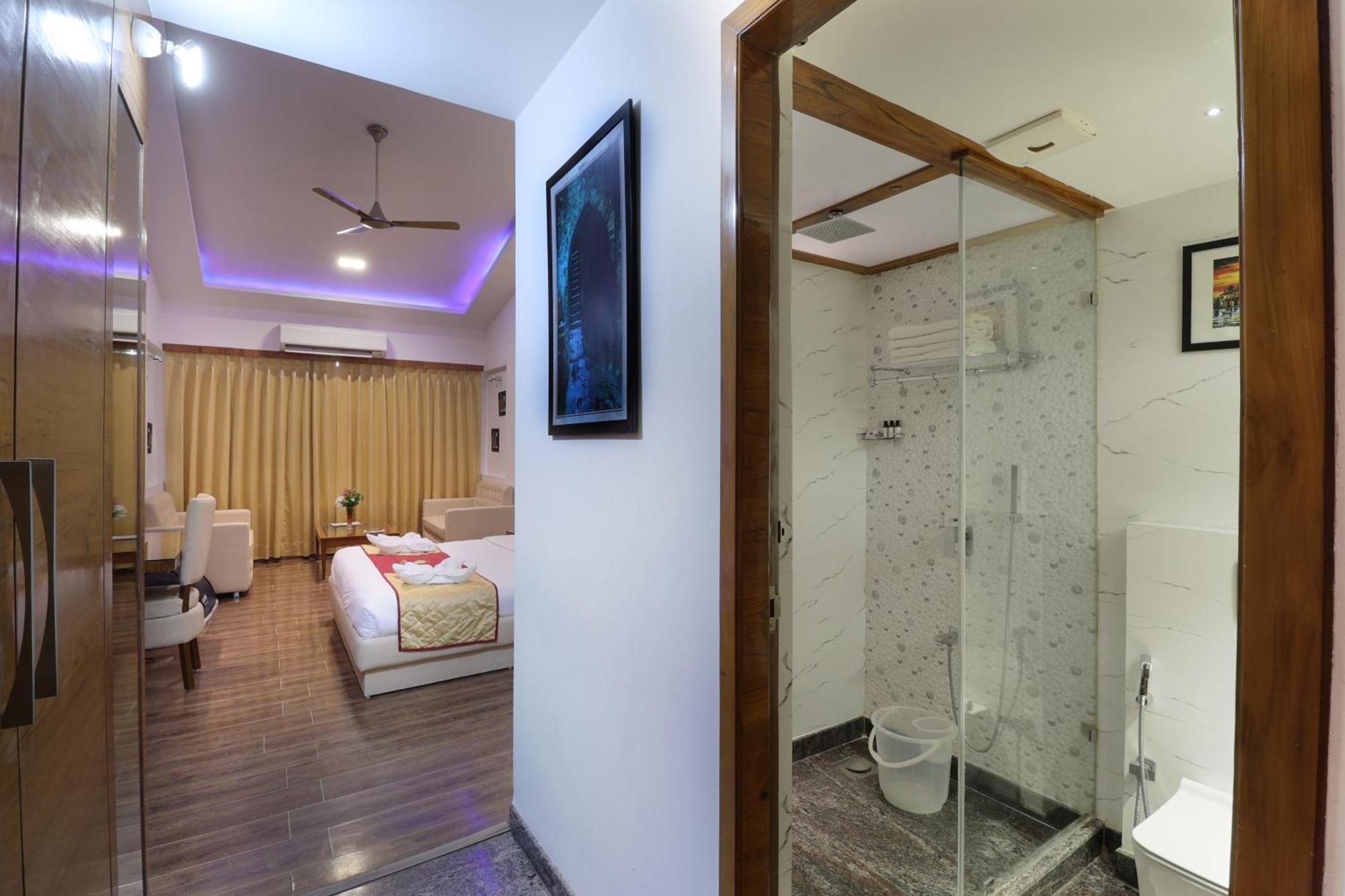 Hunky Dory Resort And Spa Dhar Khurd Bagian luar foto