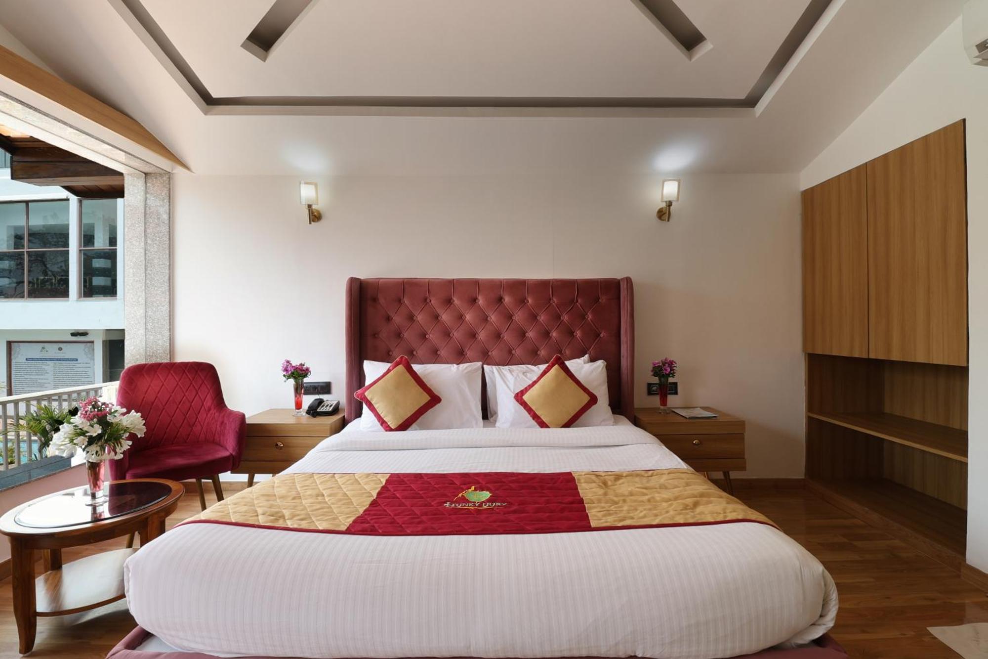 Hunky Dory Resort And Spa Dhar Khurd Bagian luar foto